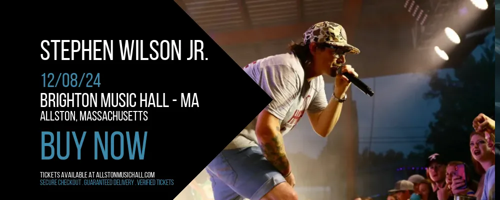 Stephen Wilson Jr. at Brighton Music Hall - MA