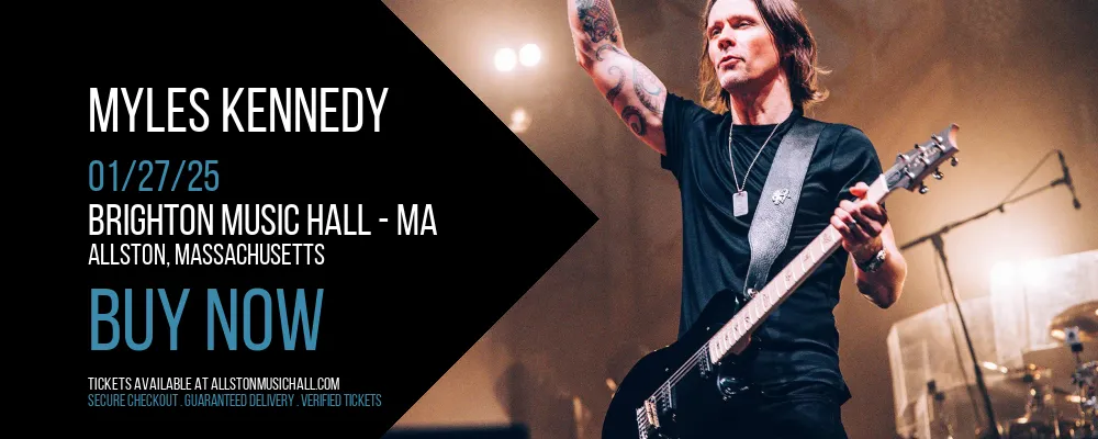 Myles Kennedy at Brighton Music Hall - MA