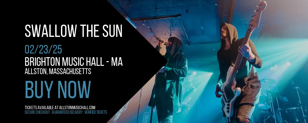 Swallow the Sun at Brighton Music Hall - MA